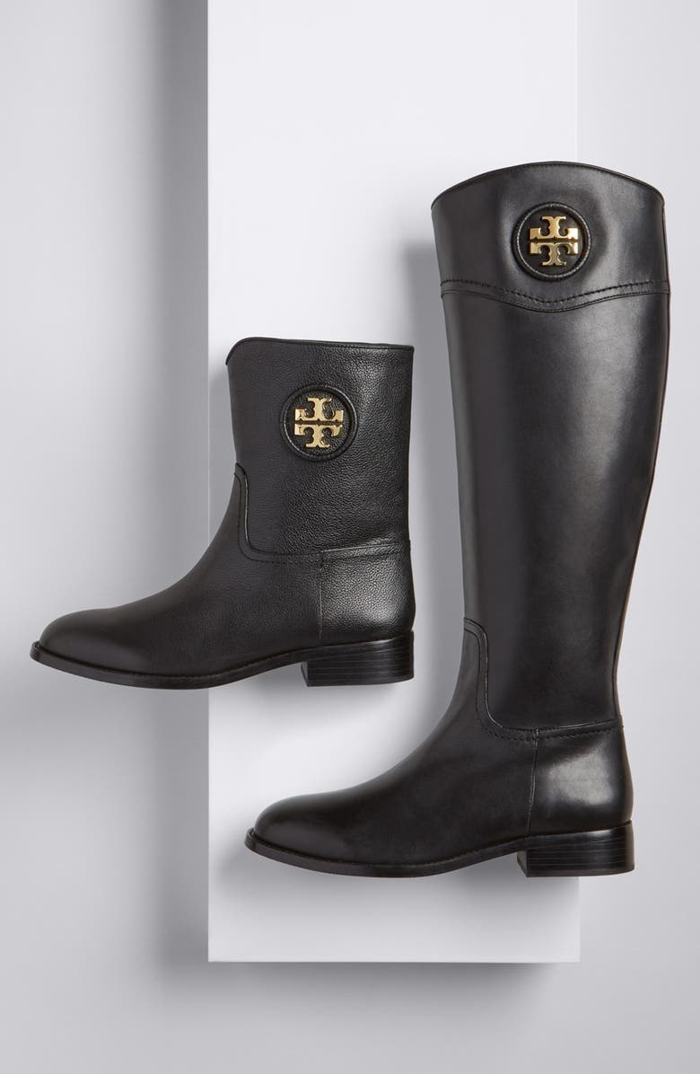 Tory Burch 'Ashlynn' Riding Boot, Alternate, color,