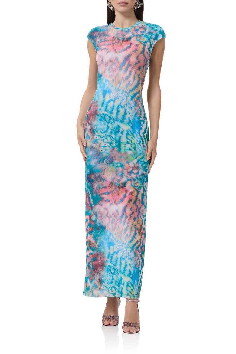 Mylo Body-Con Dress, Main, color, PASTEL ANIMAL
