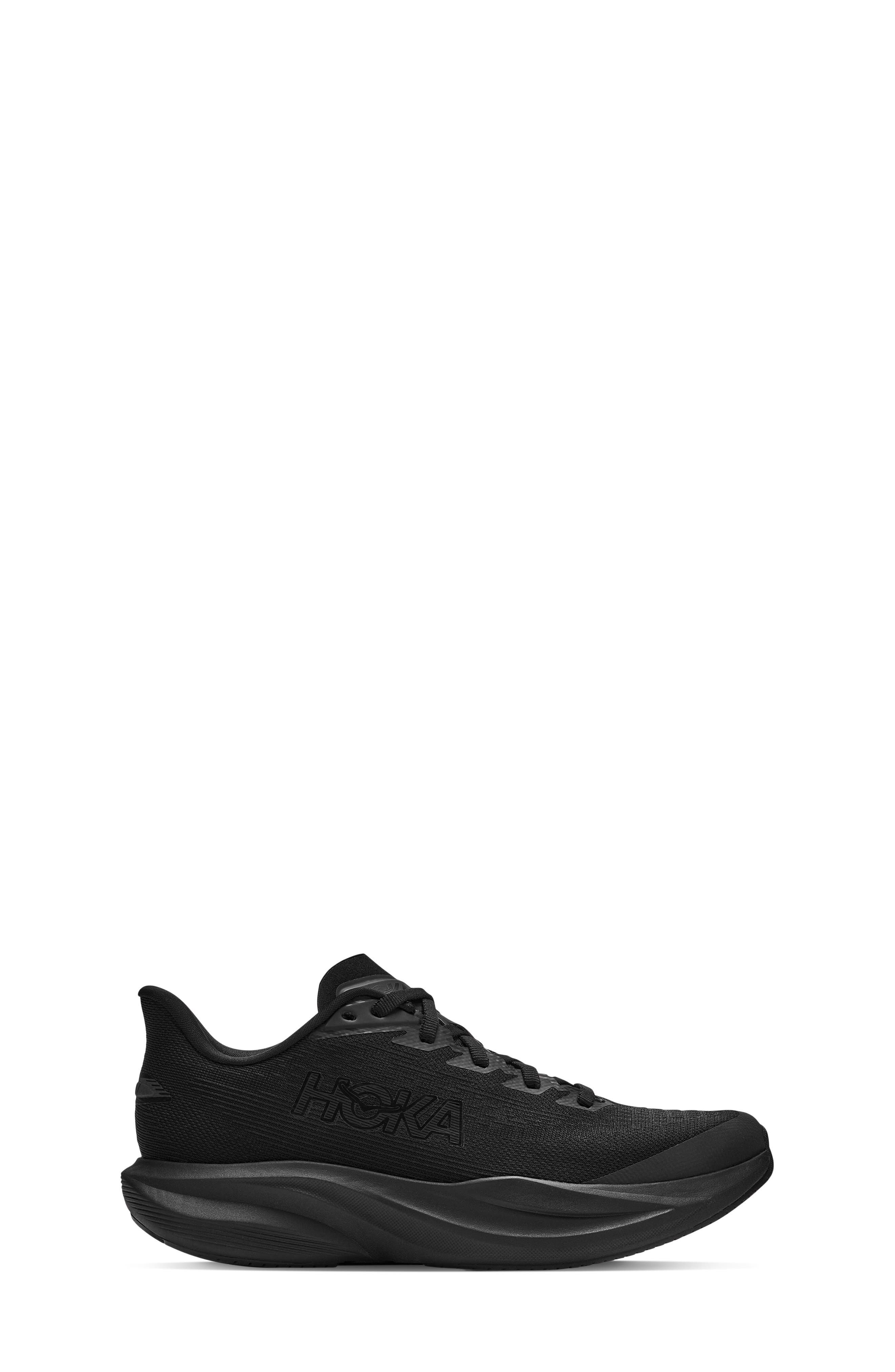Kids' Mach 7 Running Shoe, Alternate, color, BLACK / BLACK