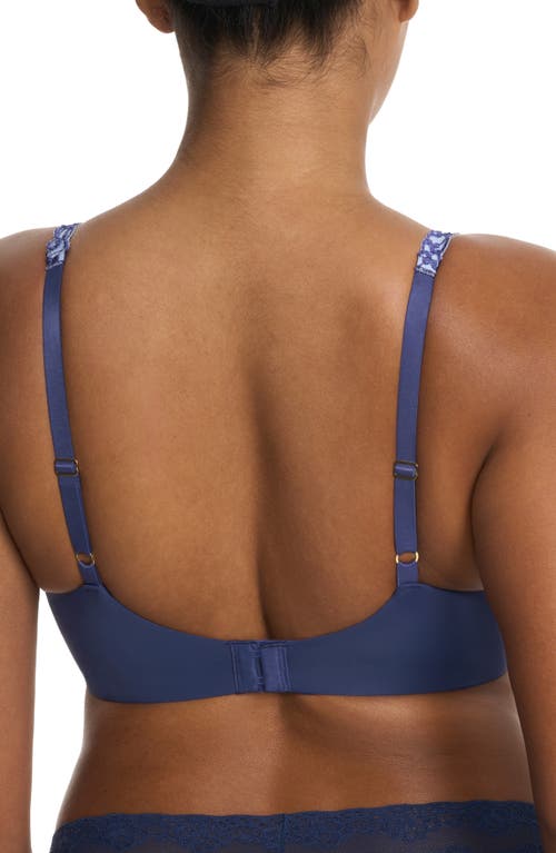 Natori Pure Luxe Underwire T-shirt Bra In Blue
