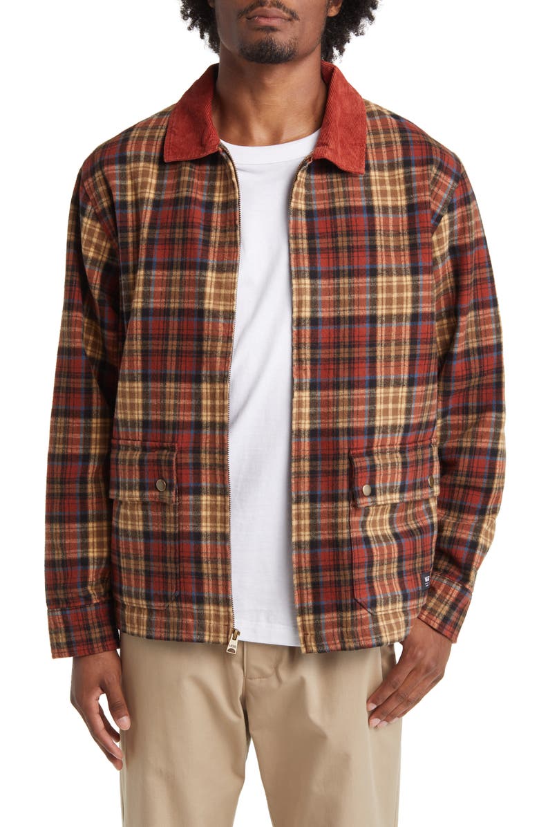 Vans Whitney Plaid Flannel Jacket, Main, color,