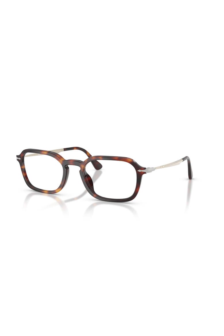 52mm Rectangle optical glasses, Main, color, Tortoise