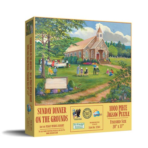 Sunday Dinner on the Grounds 1000 piece Jigsaw Puzzle for Adults