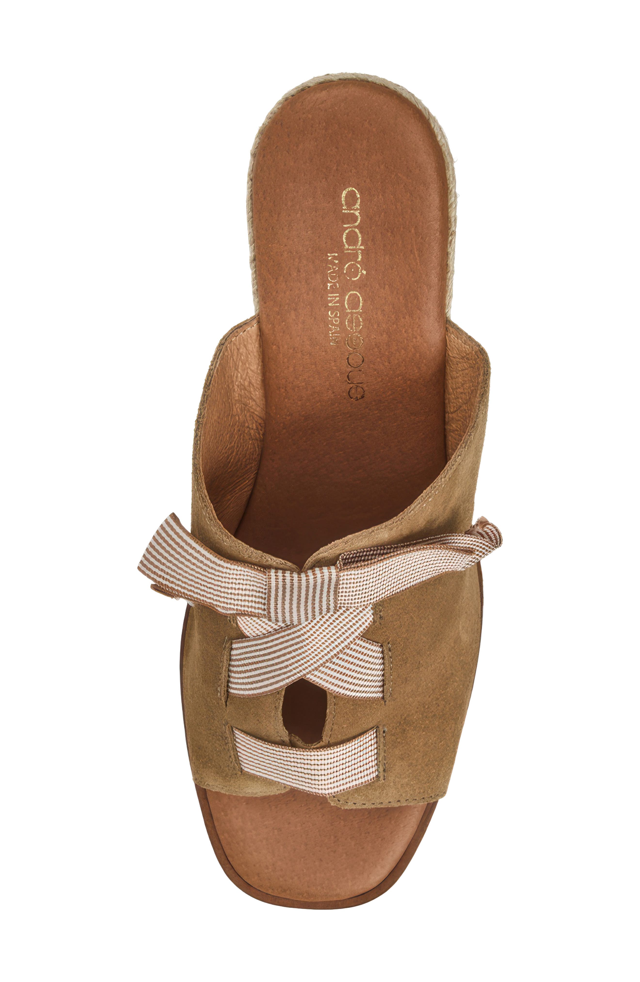 Mason Wedge Sandal, Alternate, color, CAMEL
