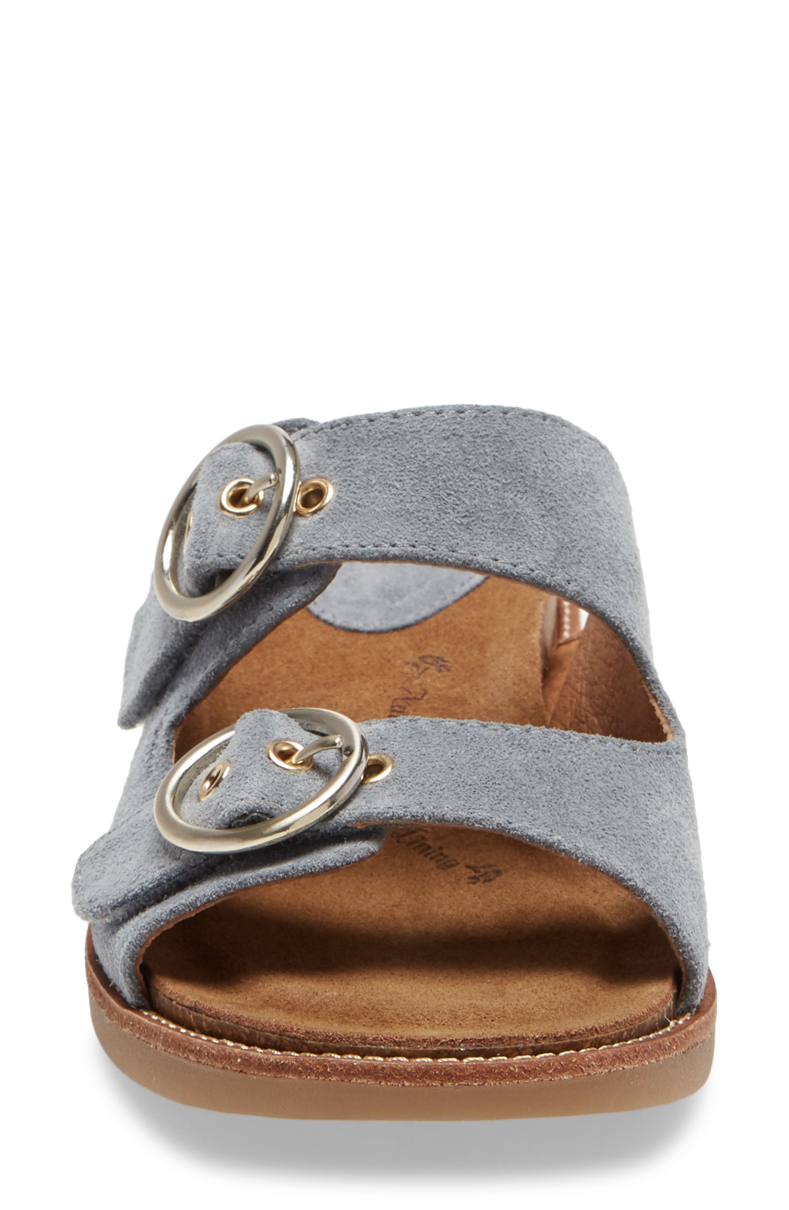 Söftt Brooklyn Sandal, Alternate, color, CHAMBRAY SUEDE