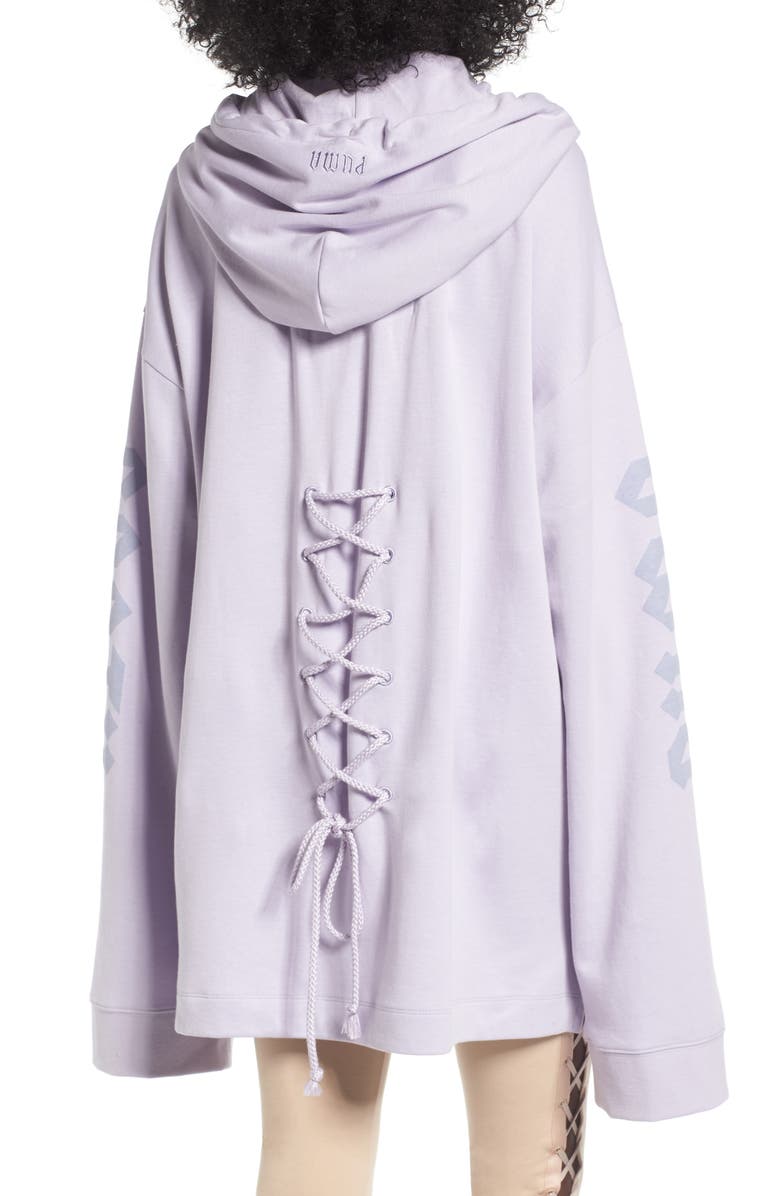 FENTY PUMA by Rihanna Lace Hoodie, Alternate, color, 