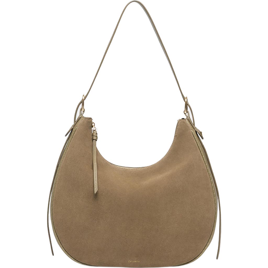 Oryany Lauren Leather Shoulder Bag In Brown