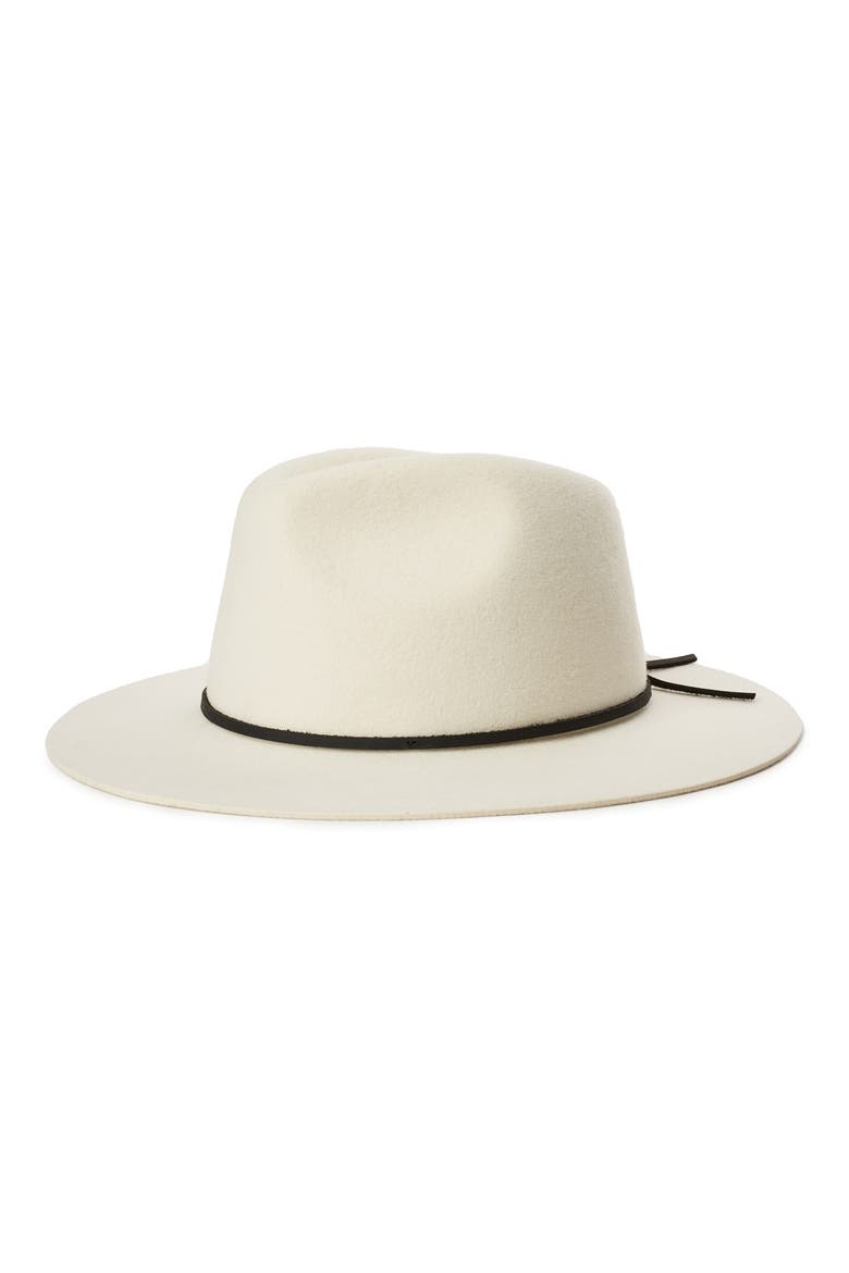 Wesley Wool Fedora, Main, color, DOVE