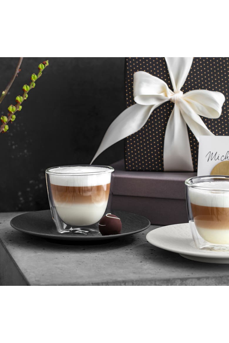 Manufacture Rock blanc Coffee/Tea Cup Saucer, Alternate, color, white