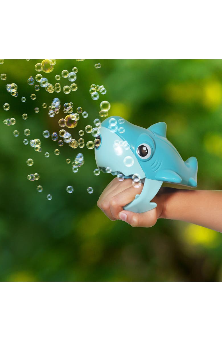 Kid Galaxy Motorized Handheld Shark Bubble Blower, Alternate, color, Multicolored