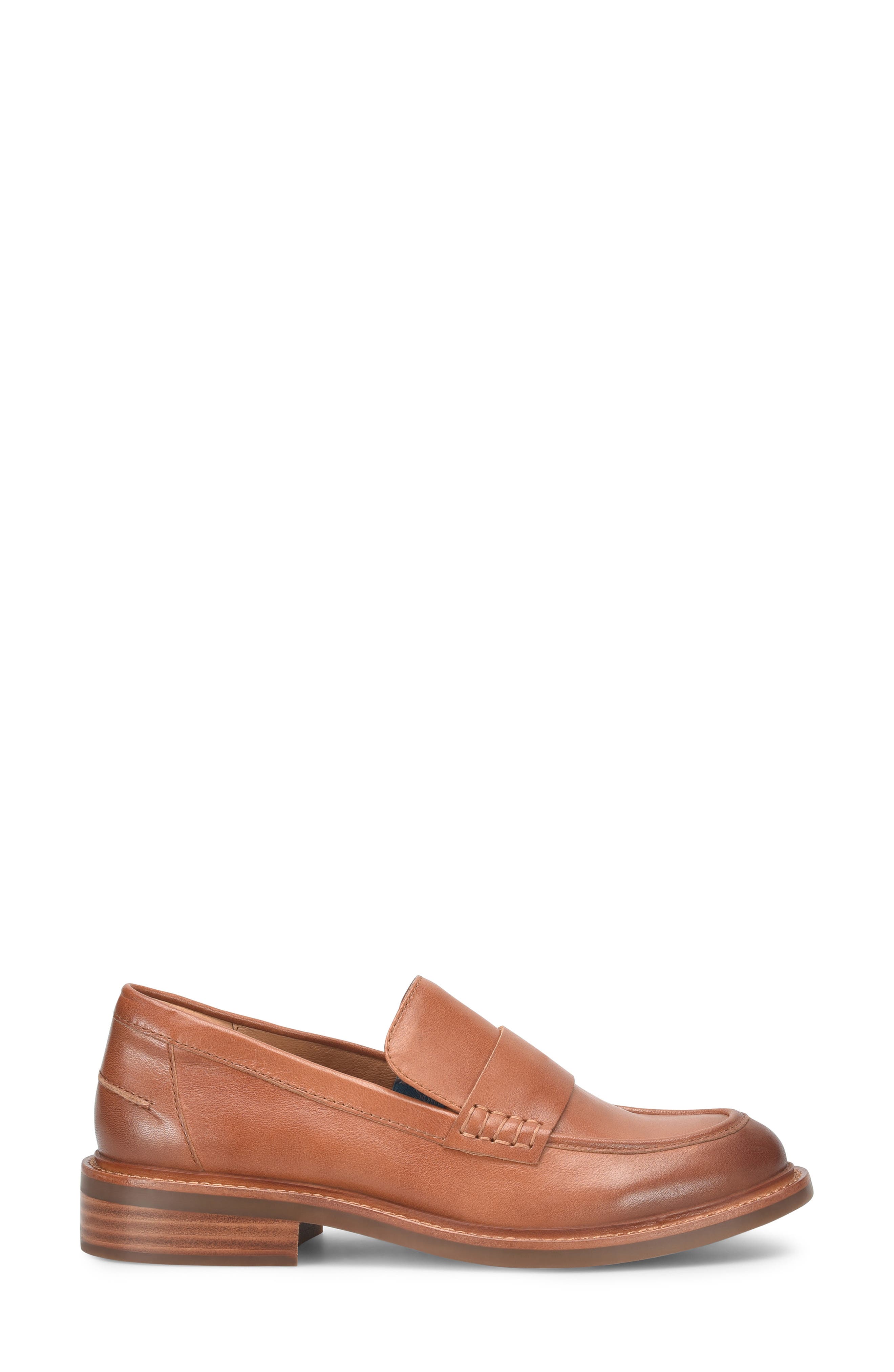 Meryl Water Resistant Loafer, Alternate, color, LUGGAGE