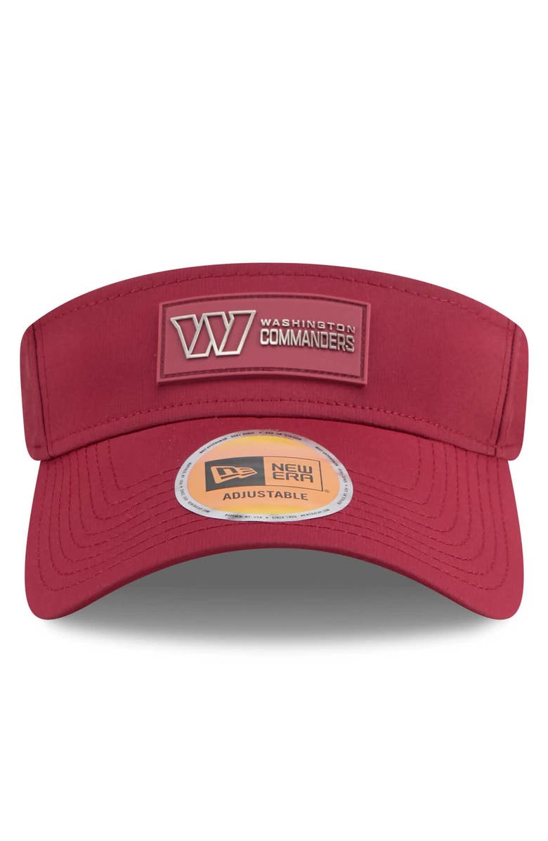 New Era Men's New Era Burgundy Washington Commanders 2025 Sideline  Visor, Alternate, color, Burgundy