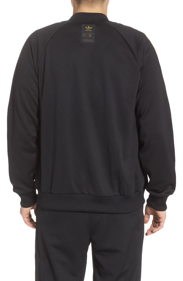 adidas Originals Superstar 24 Karat Track Jacket, Alternate, color, 