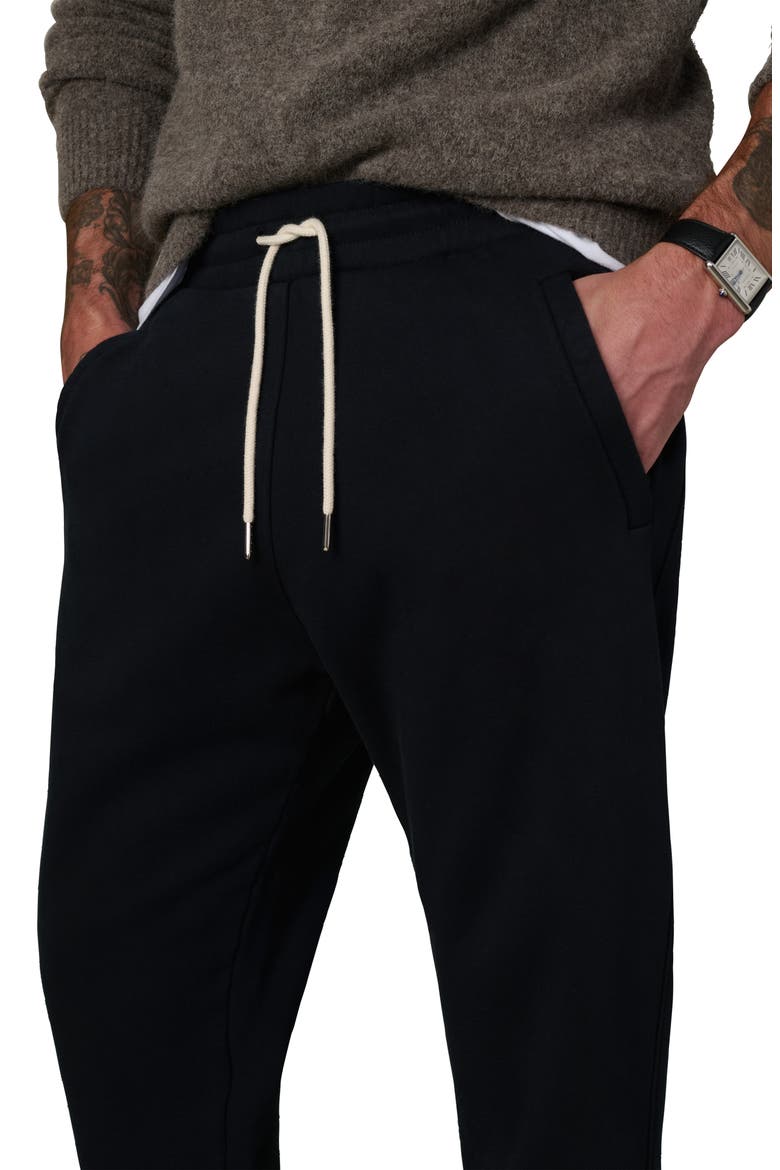 Bespoke Cotton Joggers, Alternate, color, BLACK