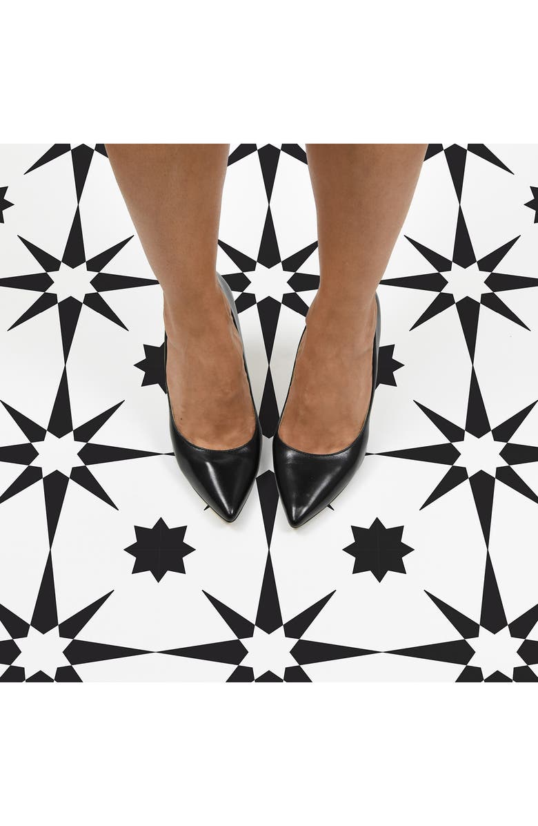 Wallpops Altair Peel N Stick Floor Tiles 10-Piece Set, Alternate, color, 