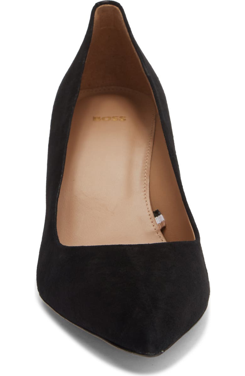 BOSS Janet Pointed Toe Pump, Alternate, color, Black