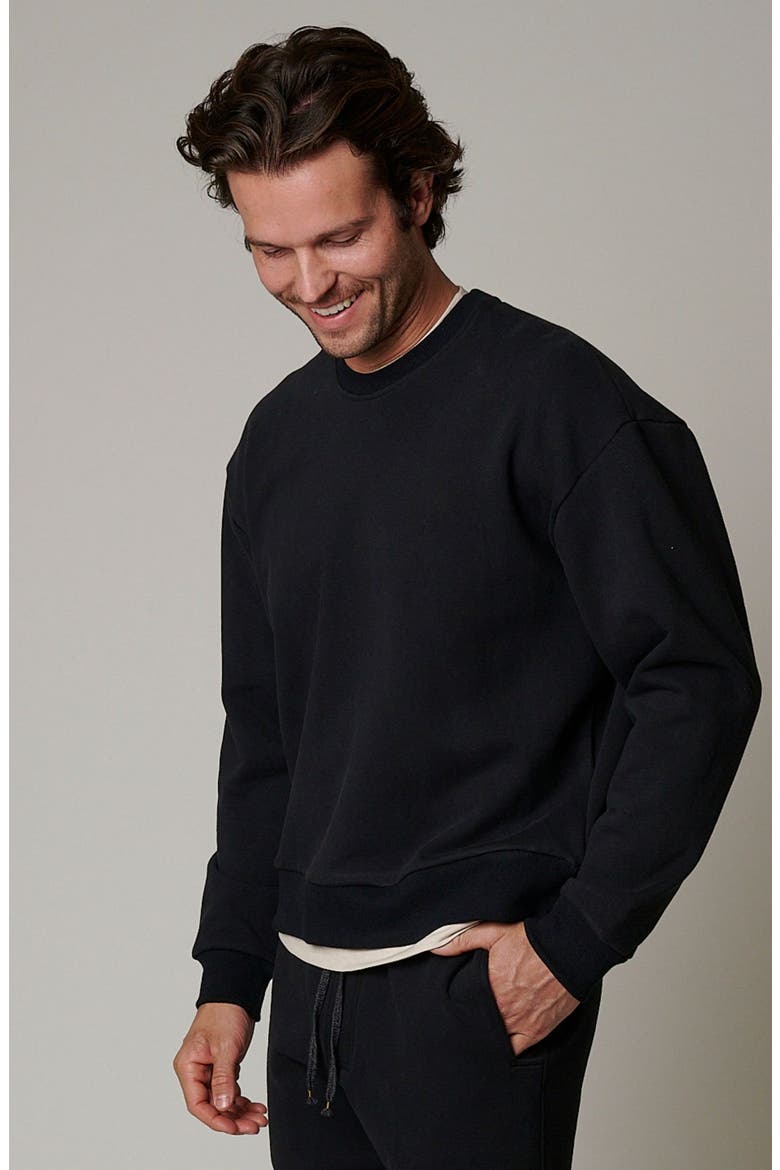 Zen Crewneck, Alternate, color, Eclipse