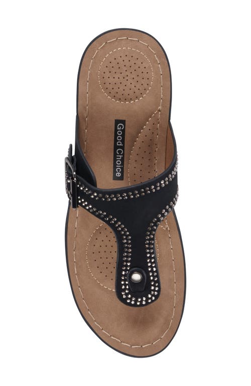 Gc Shoes Alani Wedge Sandal In Black