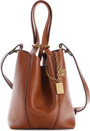 Chloé Small Spin Leather Crossbody Tote