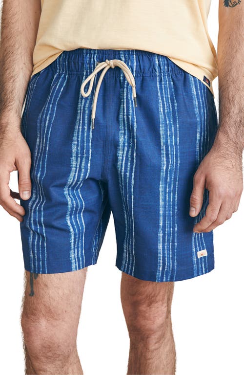 Faherty Shorelite Performance Swim Trunks In Icy Waters Ombre