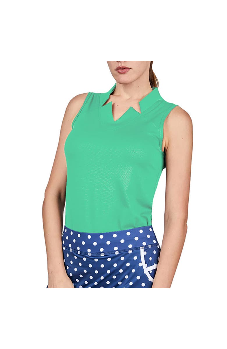 Sofibella Golf Colors Sleeveless Womens Golf Shirt, Main, color, Sprout