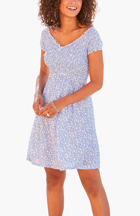 Smocked Pattern Dress