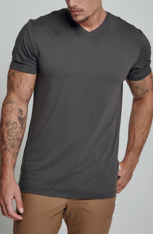 7 Diamonds Core V-neck T-shirt In Gray