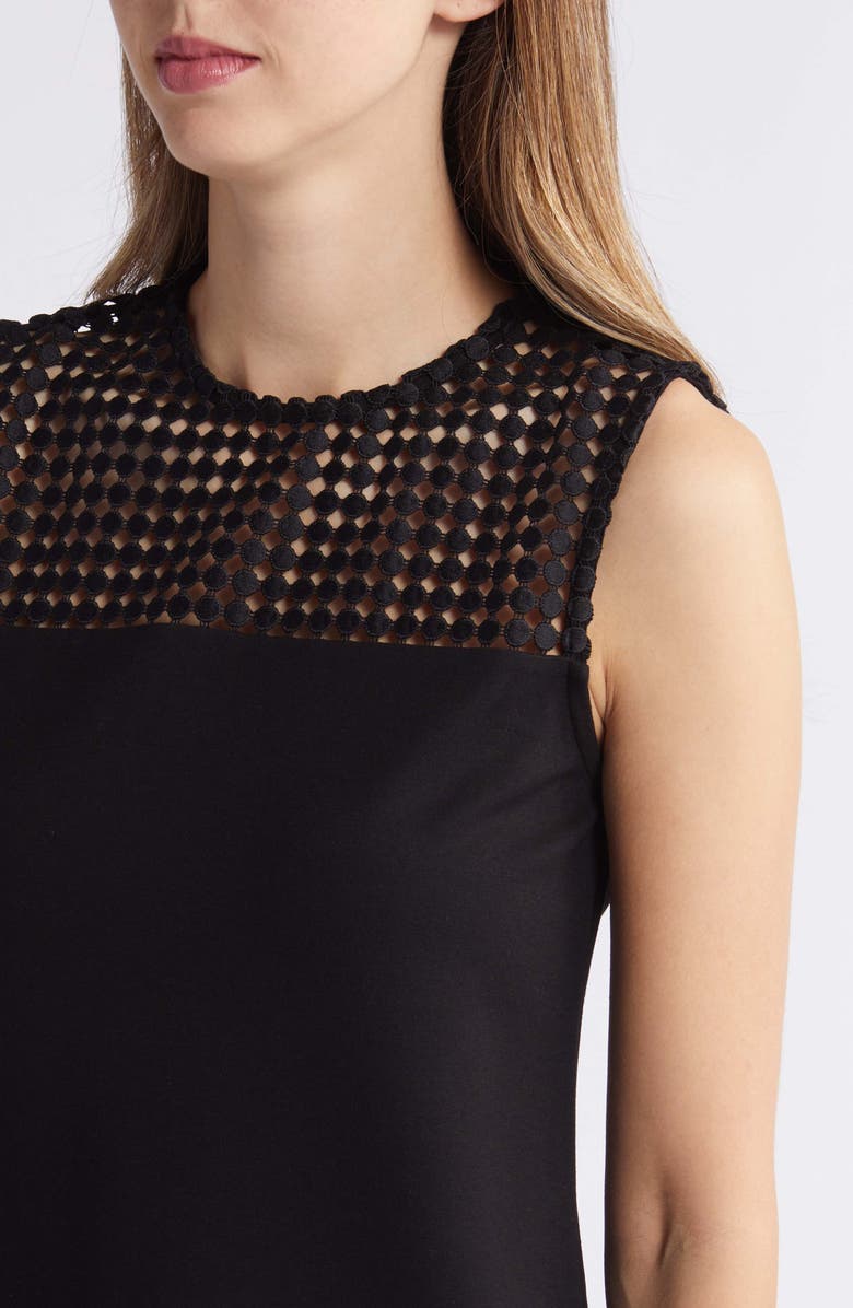 Anne Klein Serenity Lace Yoke Tank, Alternate, color, 