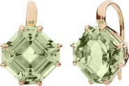 GOSHWARA Gossip Asscher-Cut Blue Topaz Drop Earrings