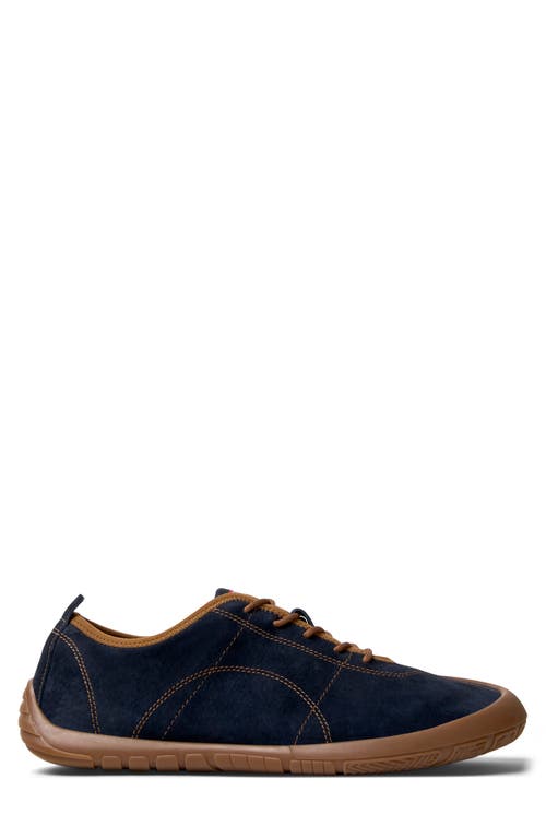 Camper Leather Lace-up Trainers In Blue