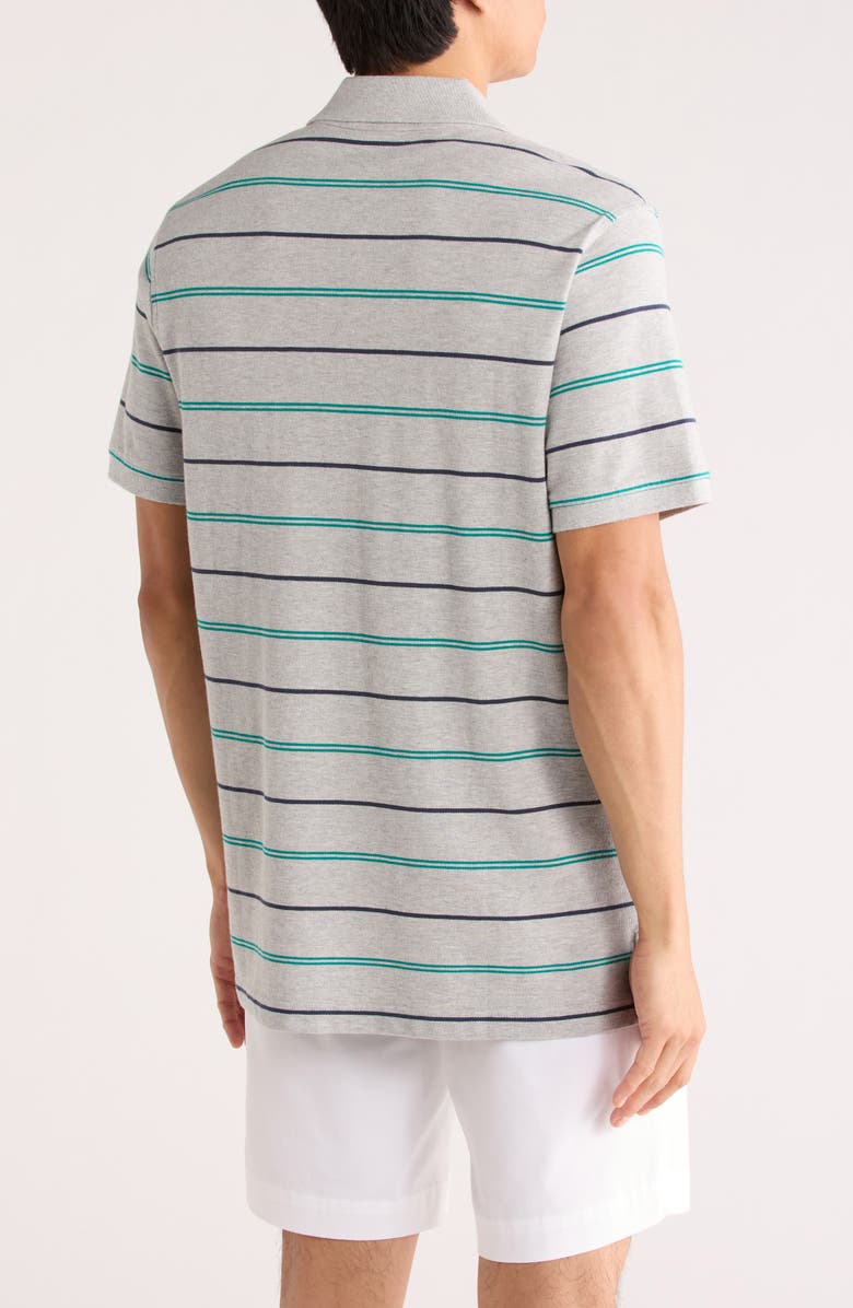 Brooks Brothers Short Sleeve Polo, Alternate, color, Grey Multi