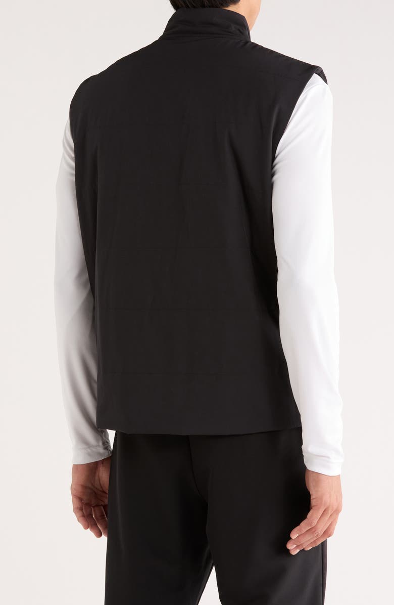 Z by Zella Sprint Insulated Vest, Alternate, color, Black Caviar