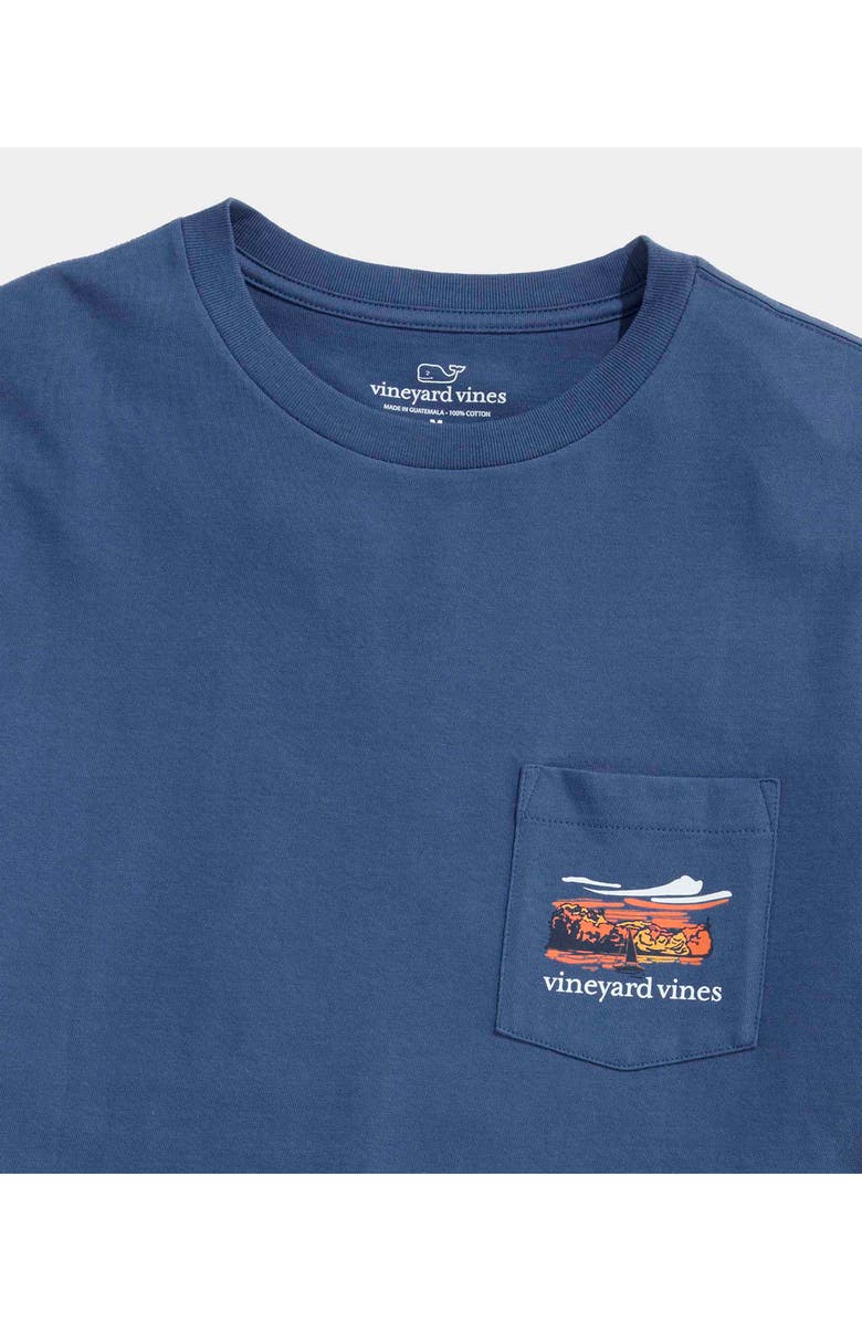 vineyard vines Autumn Wakes Whale Pocket Cotton Graphic T-Shirt, Alternate, color, 