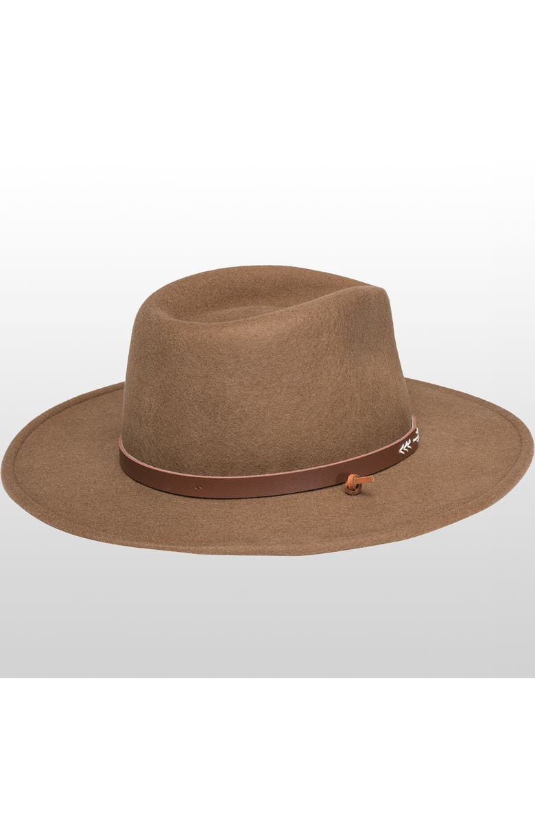 Stetson Santa Fe Hat, Alternate, color, Driftwood