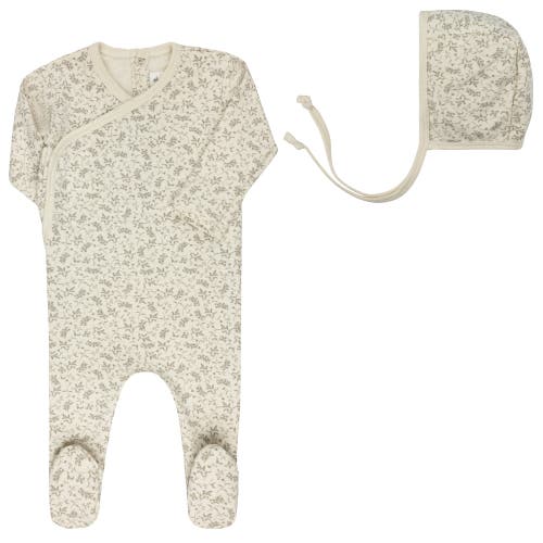 Ely's & Co. Modal French Terry Vine Collection In Gray
