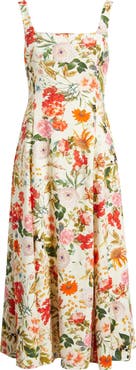 Julia Jordan Floral Midi Sundress