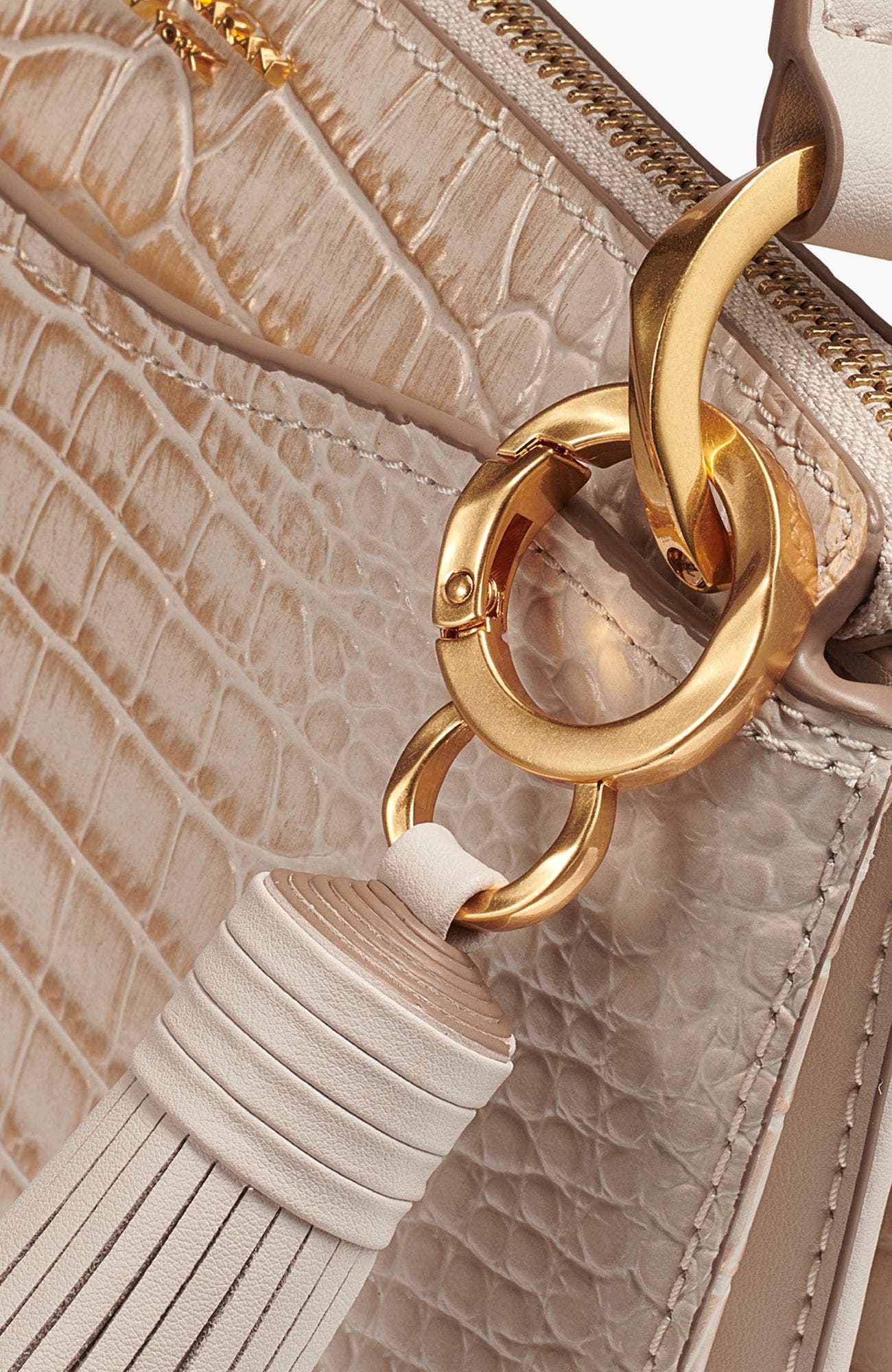 Glenwood Crossbody Bag, Alternate, color, Sand Gold Crocodile