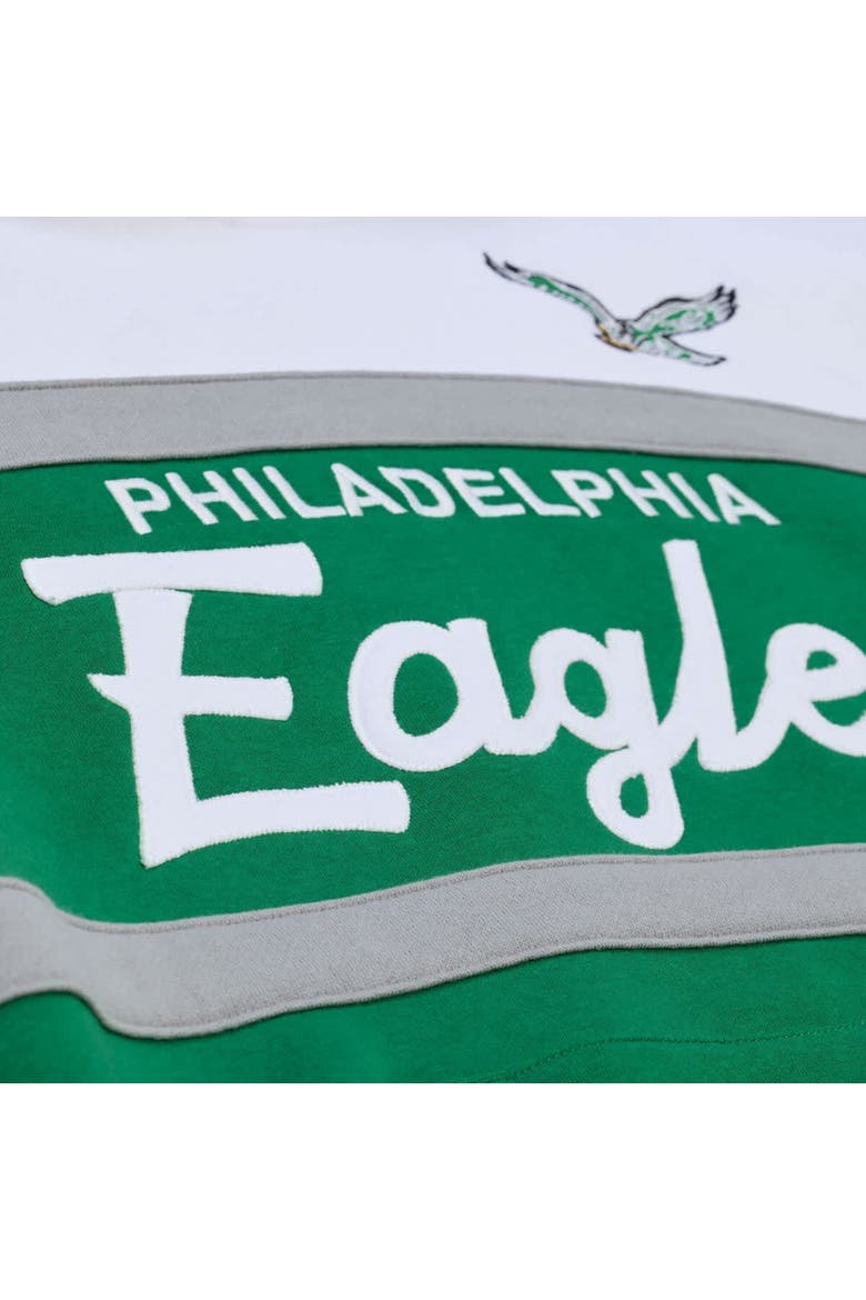 Men's Kelly Green Mitchell & Ness  Philadelphia Eagles Head Coach Hoodie, Alternate, color, Kelly Green