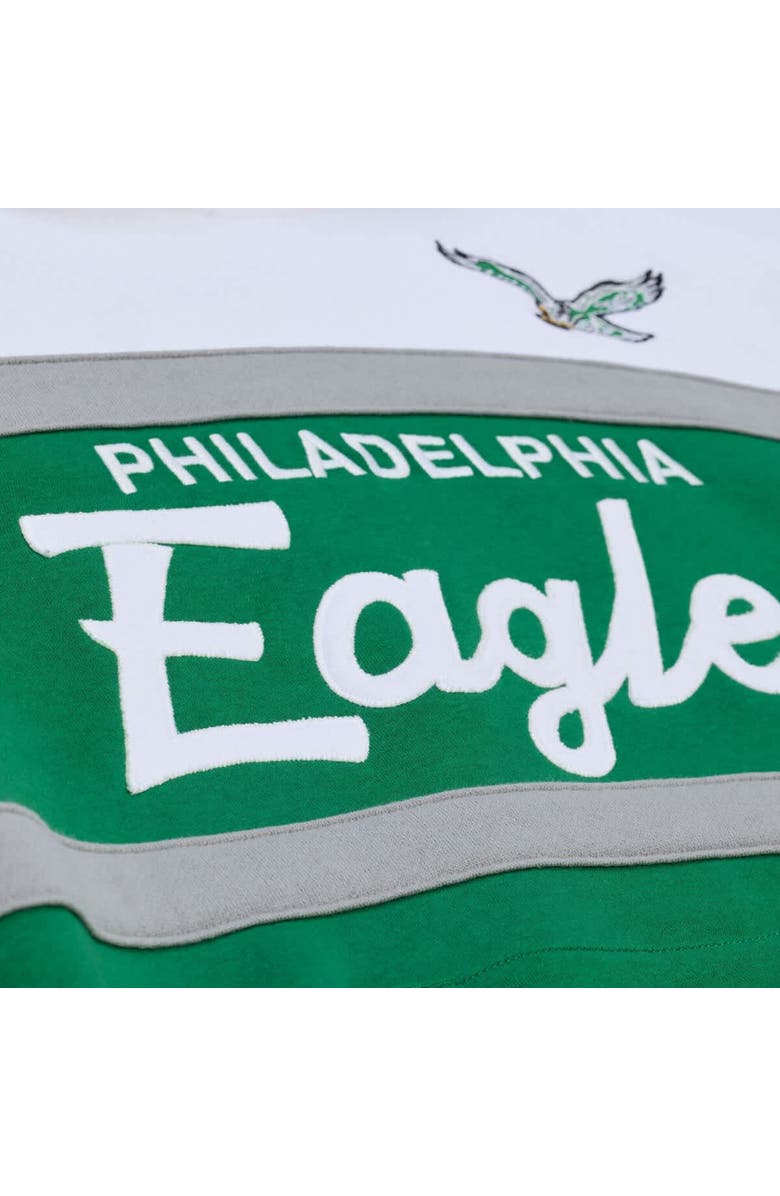Mitchell & Ness Men's Kelly Green Mitchell & Ness  Philadelphia Eagles Head Coach Hoodie, Alternate, color, Kelly Green