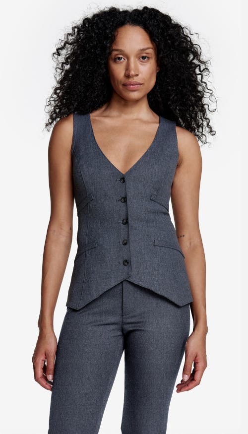 Smythe Waistcoat In Charcoal Grey