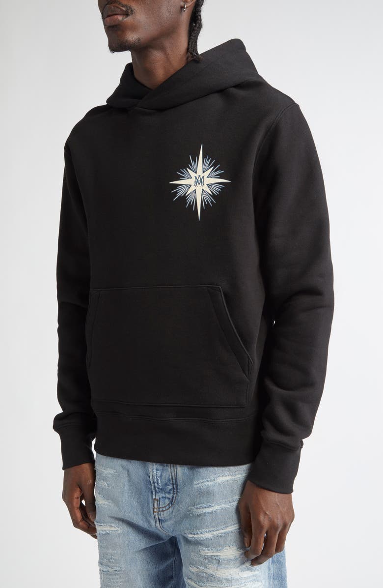 AMIRI Starburst Graphic Hoodie, Alternate, color,
