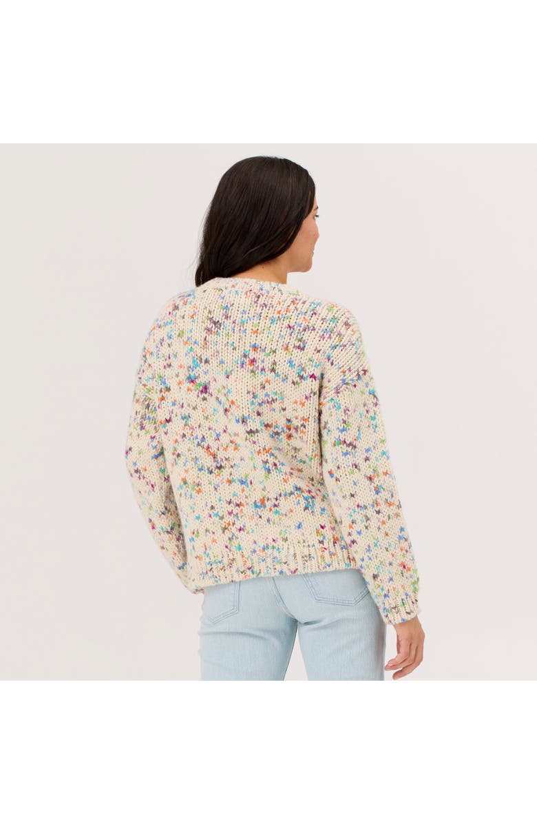 Krimson Klover Confetti Alpaca Pullover, Alternate, color, Magenta