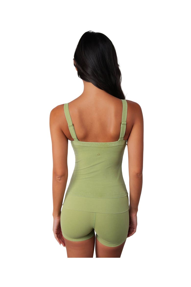 Cloud II Square Tank, Alternate, color, Palm Leaf Washed