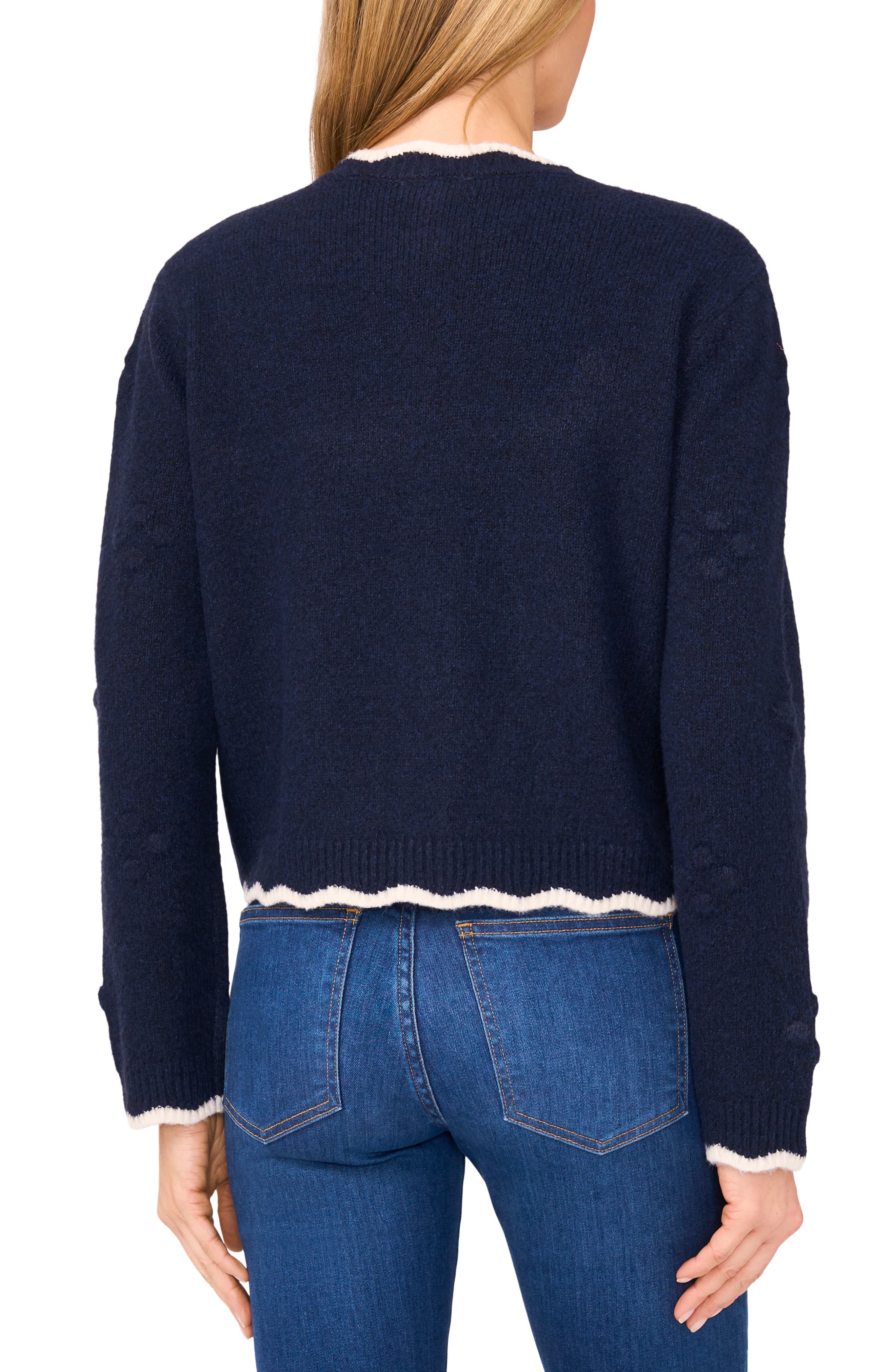 Scallop Edge Cardigan - image 2