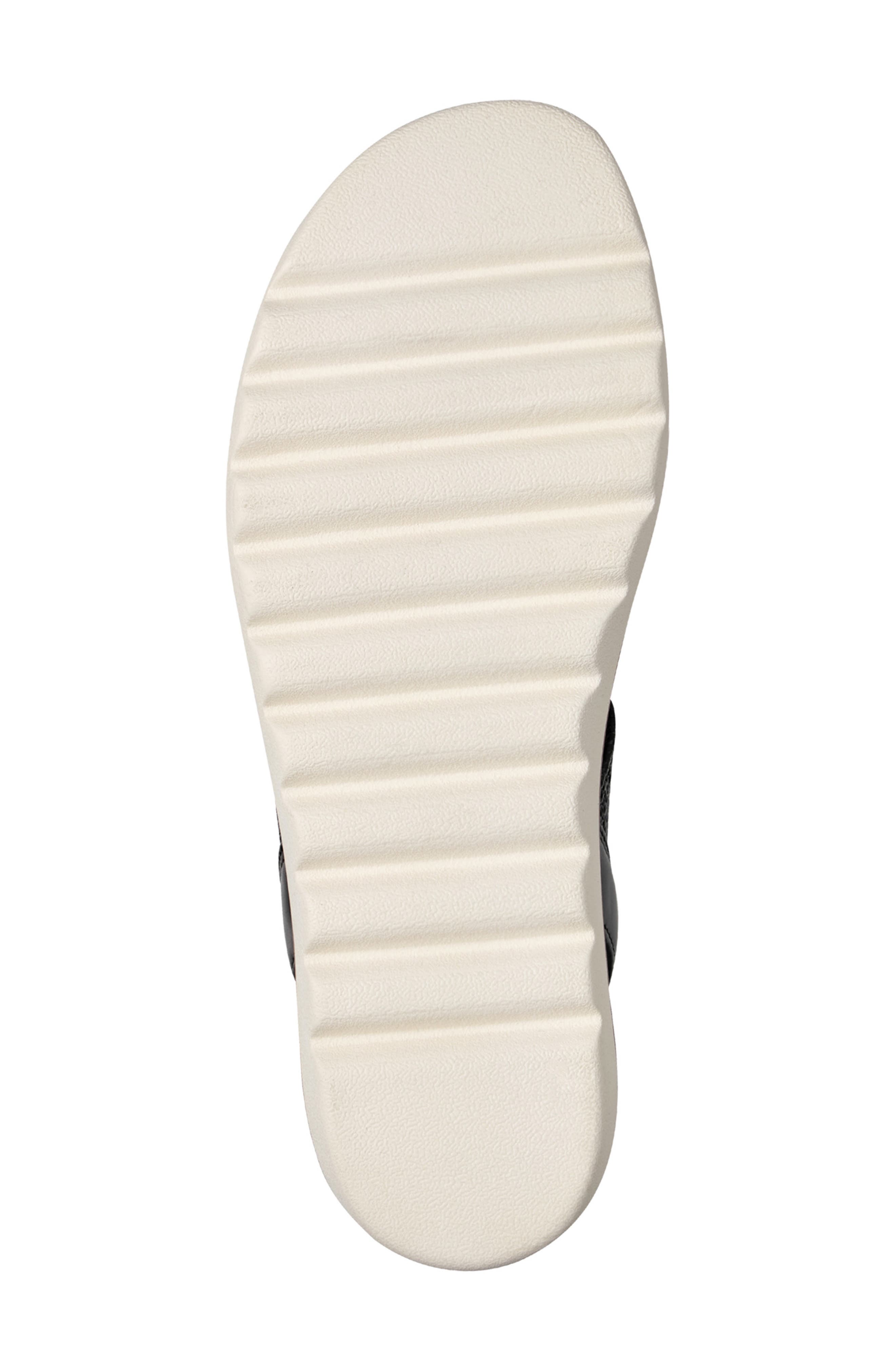 Easy Spirit Sanna Wedge Sandal, Alternate, color, Black