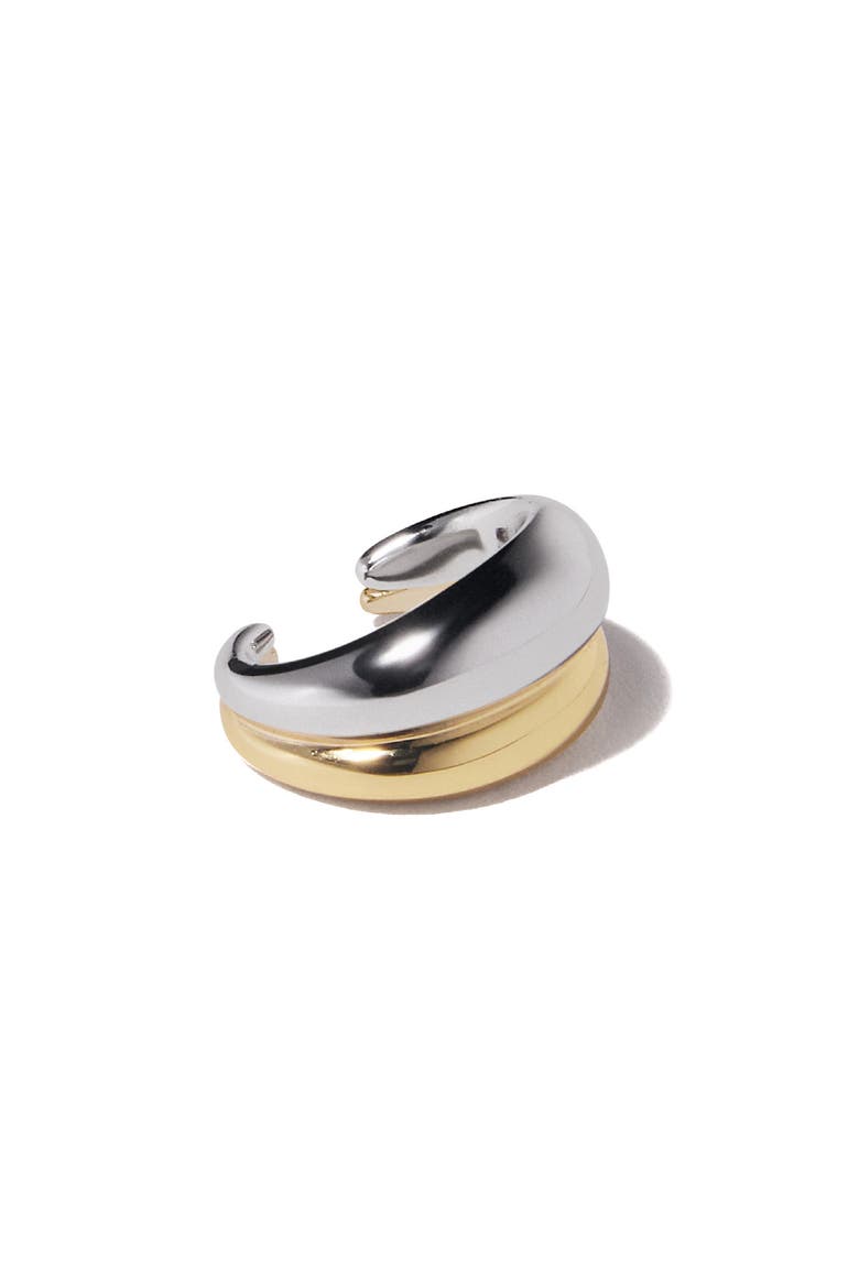Chavez Two-Tone Ear Cuff, Main, color, TWO TONE