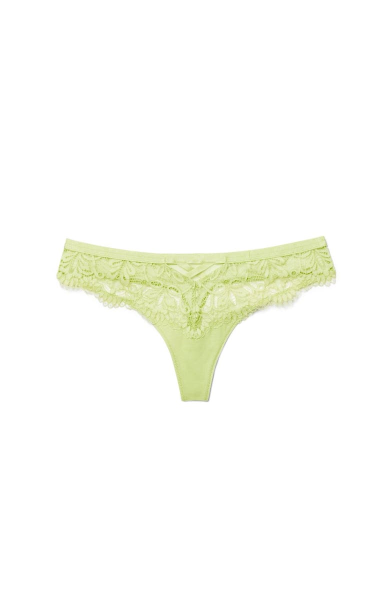 Adore Me Diara Thong Panties, Alternate, color, Light Green