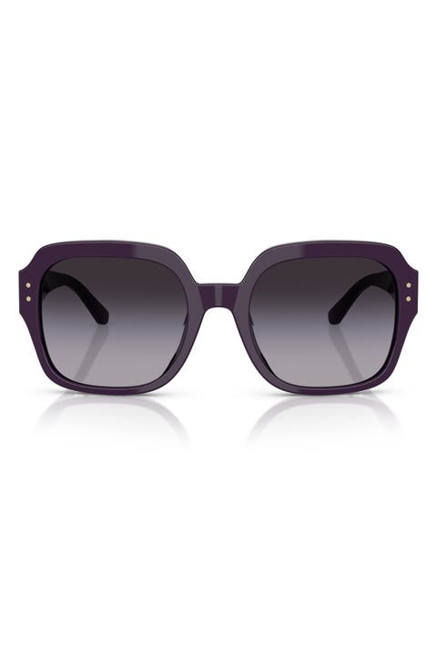 56mm Round Sunglasses