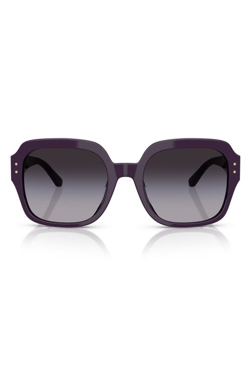 Tory Burch 56mm Round Sunglasses