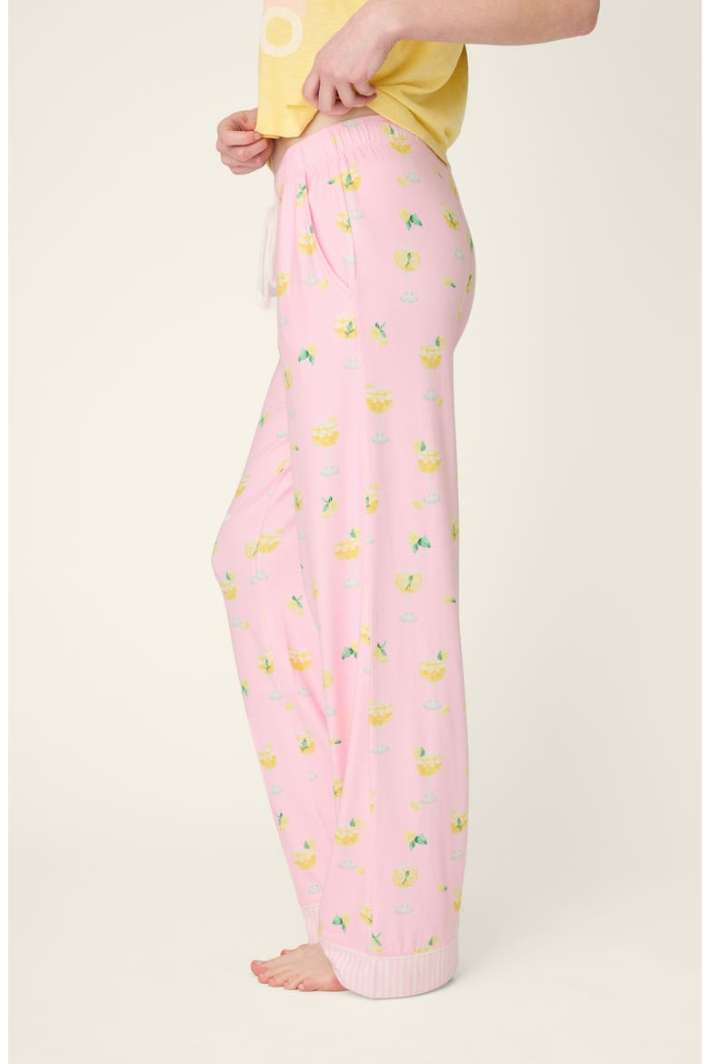 La Dolce Spritz Pajamas Pants, Alternate, color, PASTEL PINK